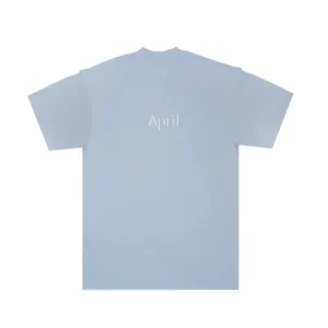 Fashion - Embroided OG Logo S/S Tee LIGHT BLUE April