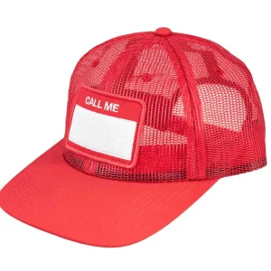 Online Call Me 917 - Hello My Name Is Trucker Hat Call Me 917