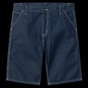 Cheap Ruck Single Knee Short Pants Blue Carhartt Wip