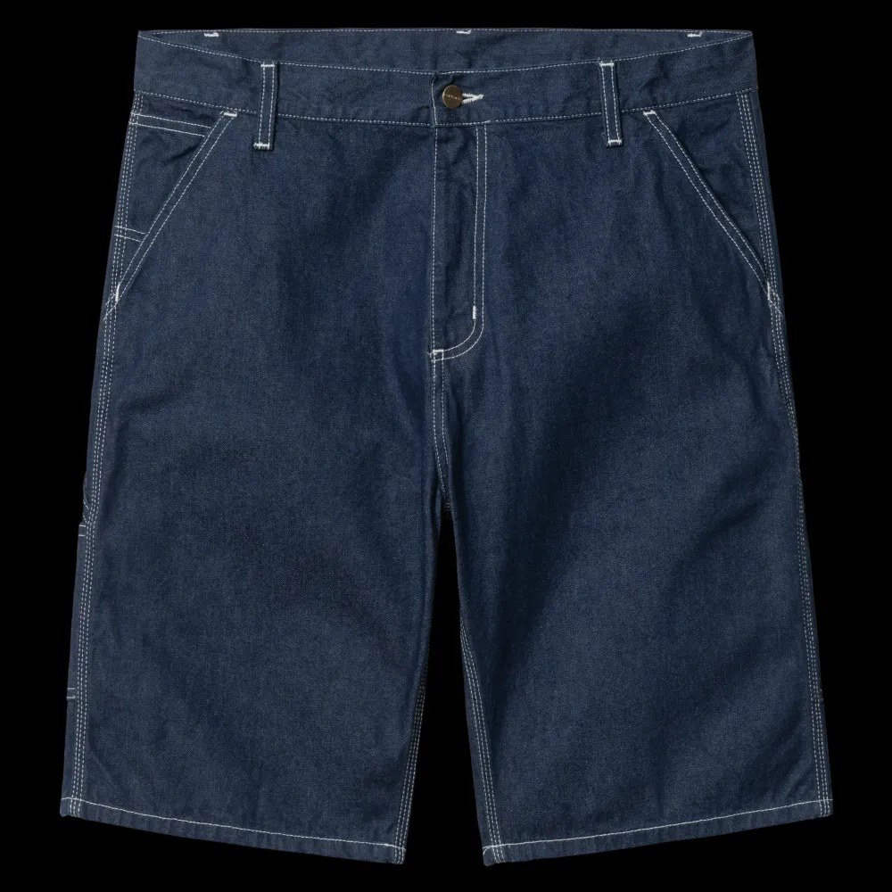 Cheap Ruck Single Knee Short Pants Blue Carhartt Wip