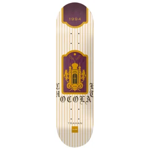Clearance Chocolate - Trahan Vintage Burn Deck 8.25" Chocolate | Decks