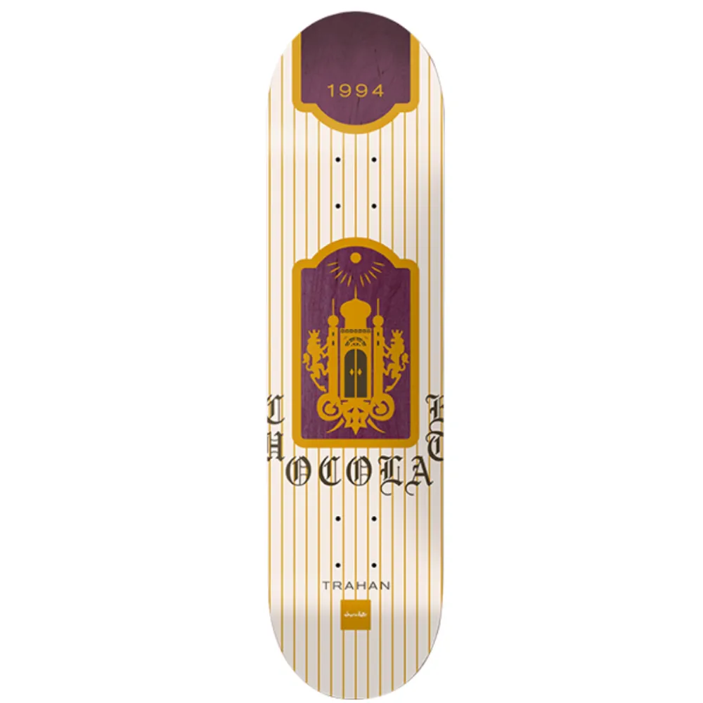 Clearance Chocolate - Trahan Vintage Burn Deck 8.25" Chocolate | Decks