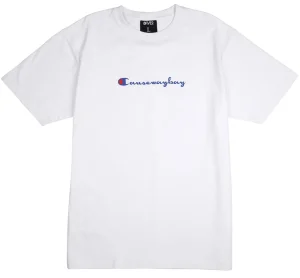 Store 8FIVE2 Champ S/S Tee White T Shirt
