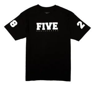 Outlet 8FIVE2 CHORTYS S/S Tee Black T Shirt