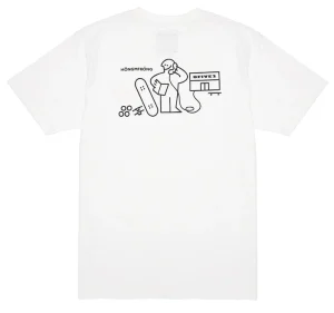 Clearance 8FIVE2 KT S/S Tee White T Shirt