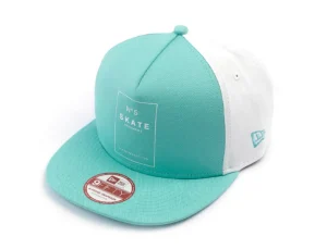 Online 8FIVE2 N852 New Era Snapback - Blue Tint/White Caps