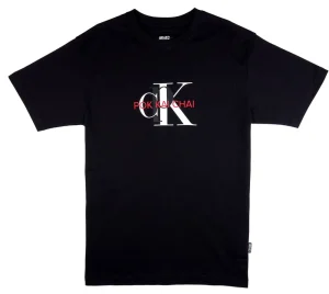 Clearance 8FIVE2 PKC S/S Tee Black T Shirt