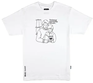 Hot 8FIVE2 x Anthony Harrison Read S/S Tee White T Shirt