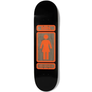 Outlet Girl - Carroll 93 Til Deck 8" BLACK/ORANGE Girl