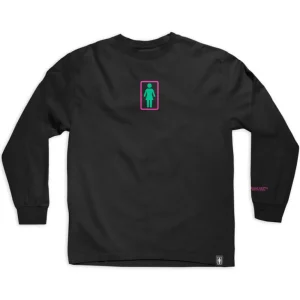 Sale Girl - Sanrio Kawall Arcade Friends L/S Tee [Black] Girl