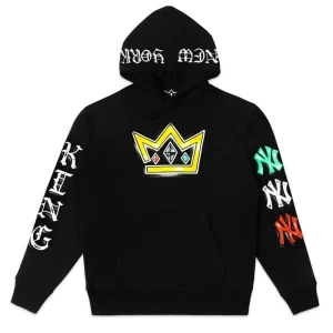 Cheap King Skateboards - Royal Jewels Airbrush Hoodie [BLACK] King Skateboards