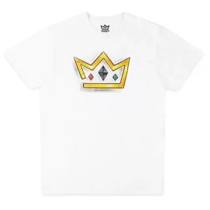 Fashion King Skateboards - Royal Jewels Airbrush S/S Tee [WHITE] King Skateboards