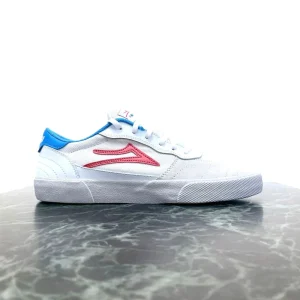 Cheap LAKAI - Cambridge White/Coral Suede Lakai