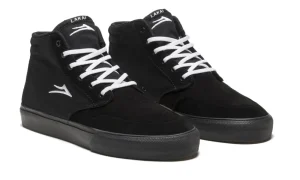 Fashion - Riley 3 High Shoes [Black/Black Suede] Lakai