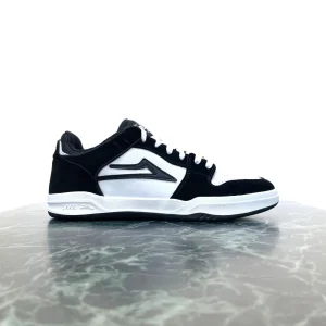 Discount LAKAI - Telford Low Black/White Suede Lakai