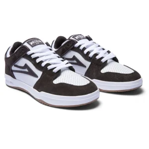 Flash Sale - Telford Low Shoes [CHOCOLATE WHITE SUEDE] Lakai
