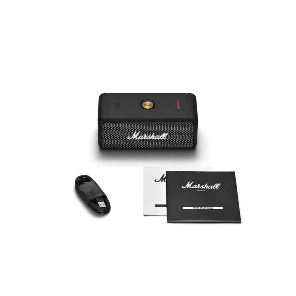 Cheap Emberton Wireless Speaker BLACK Marshall