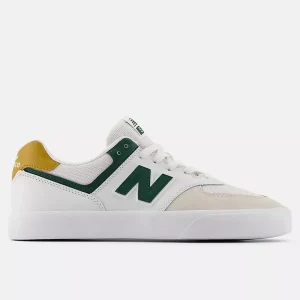 Outlet - 574 Vulc [White/Green] New Balance Numeric