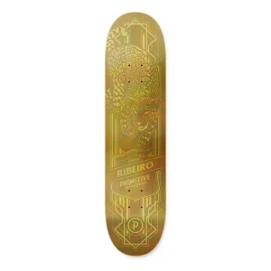 Hot Primitive - Ribeiro Holofoil Jaguar Deck 8.25” [GOLD] Primitive