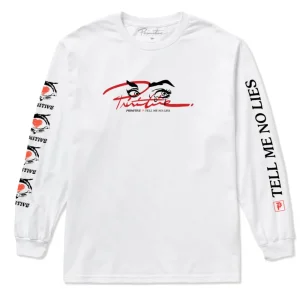 Outlet Primitive - Truth L/S Tee White Primitive