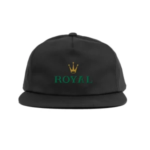 Shop Royal - Rollie SnapBack [BLACK] Royal