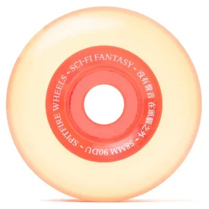 Sale - 90D Sapphire Sci-Fi Wheels 58mm [ORANGE] Sci-fi Fantasy
