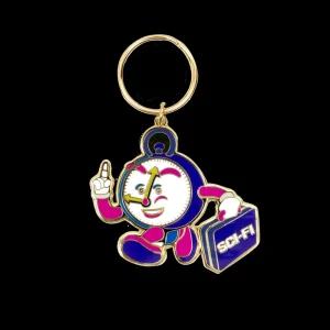 Hot Sci-Fi Fantasy - Time Travel Keychain [Gold] Sci-fi Fantasy