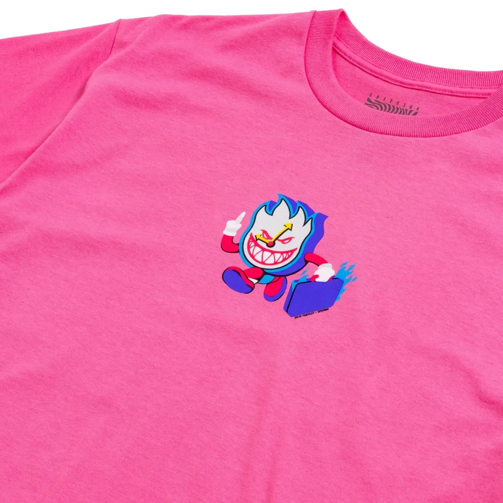 Outlet X Spitfire - Sci-Fi Burn Time Azalea S/S Tee [PINK] Sci-fi Fantasy