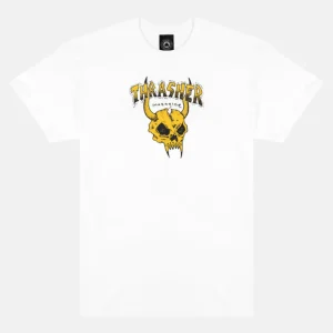 Cheap - Barbarian S/S Tee [WHITE] Thrasher