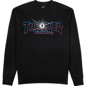 Store x AWS - Nova Crewneck [BLACK] Thrasher