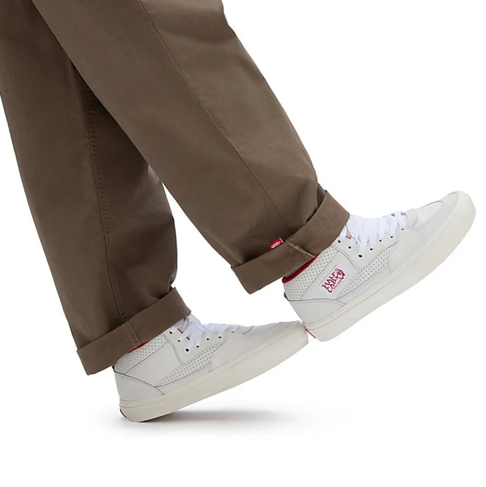 Online VANS - Pig Suede Skate Half Cab [VINTAGE SPORT WHITE/RED] Vans