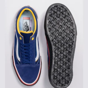 Outlet Vans X Pa’din Musa - Skate Old Skool Shoes [BLUE] Vans