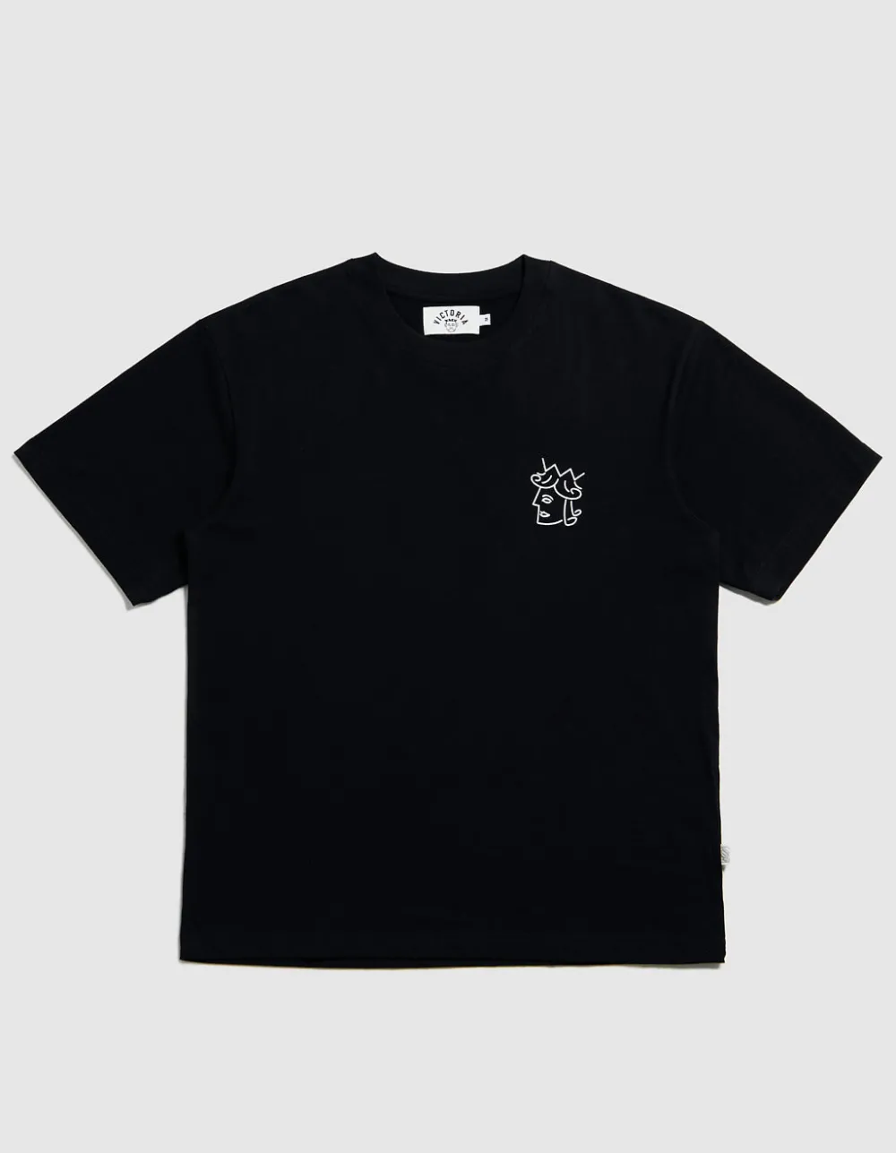 Best Sale - Core Queenhead Logo S/S Tee [BLACK] Victoria