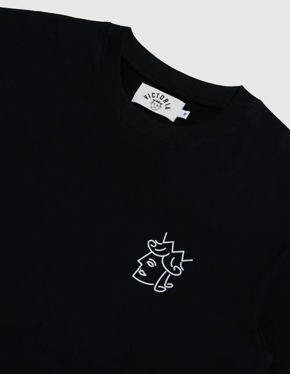 Best Sale - Core Queenhead Logo S/S Tee [BLACK] Victoria