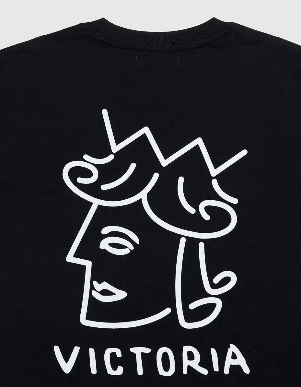 Best Sale - Core Queenhead Logo S/S Tee [BLACK] Victoria