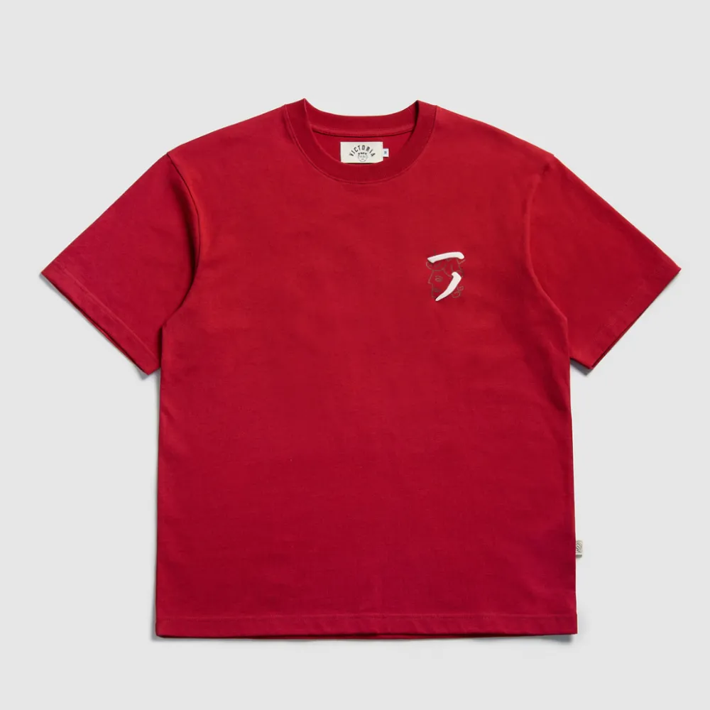 Sale - X Yat Pit Logo S/S Tee [RED] Victoria