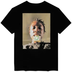Sale - Kader “Put Your Money Where Your Mouth Is” S/S Tee [BLACK] Violet