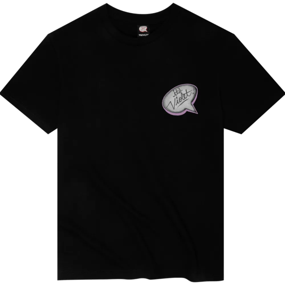 Sale - Kader “Put Your Money Where Your Mouth Is” S/S Tee [BLACK] Violet