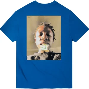 Cheap - Kader “Put Your Money Where Your Mouth Is” S/S Tee [BLUE] Violet