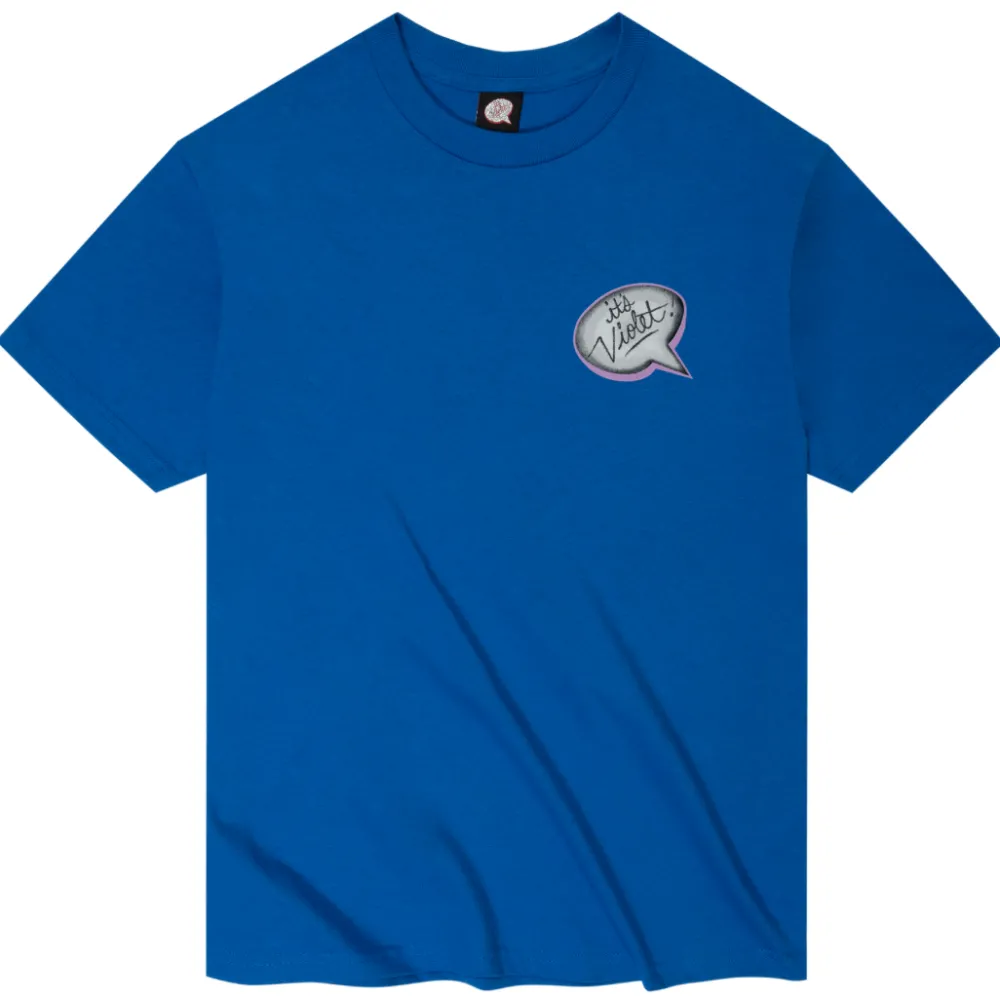 Cheap - Kader “Put Your Money Where Your Mouth Is” S/S Tee [BLUE] Violet